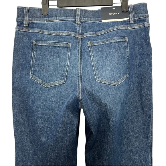 SPANX SPANXshape EveryWear Flare Jeans Authentic Blue Size XL NEW - Picture 8 of 15